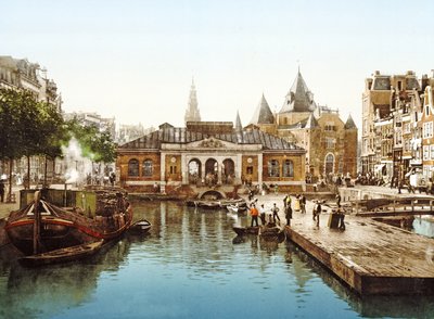 Fishmarket and Bourse, Amsterdam, Netherlands by Dutch Photographer